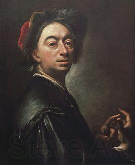 Peter Johannes Brandl Self portrait